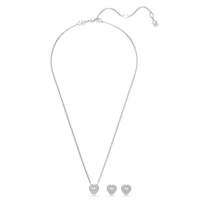 SWAROVSKI Ss25 Capsule:Angelic Necklace & Stude Earrings Set