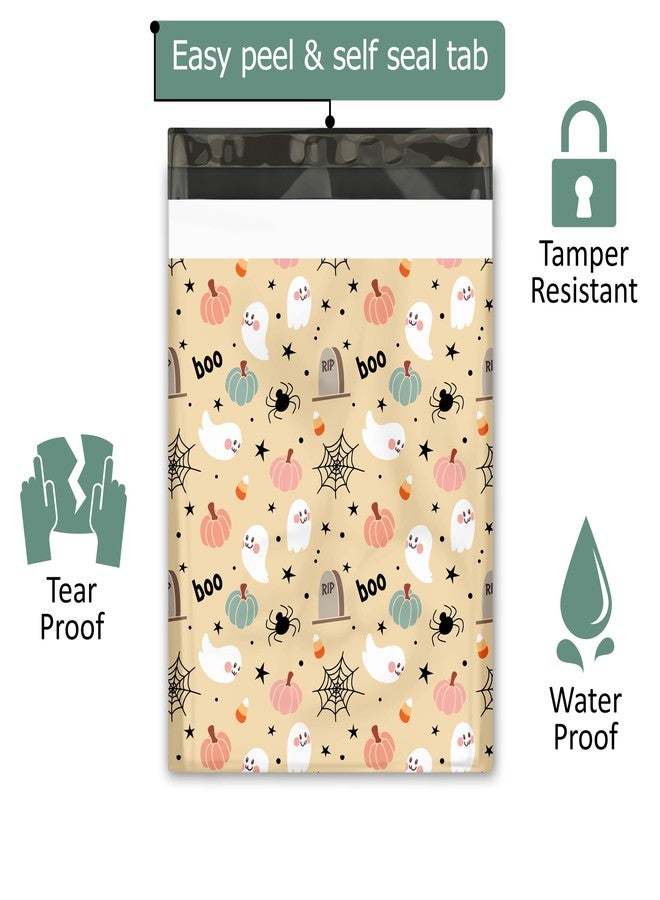 Pro Supply Global 10x13 (100) Playful Halloween Fall Designer Poly Mailers Waterproof Self Sealing Tear Resistant Polymailers Shipping Envelopes Premium Printed Bags For Small Businesses - Image 2