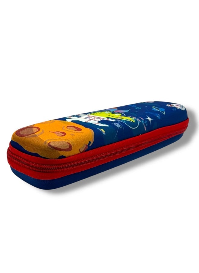 QSHOP Pencil Case 3D Cartoon Waterproof Pencil Case Large Capacity Stationery Organizer with Zipper School Supplies for Kids Boys Girls  - Image 2