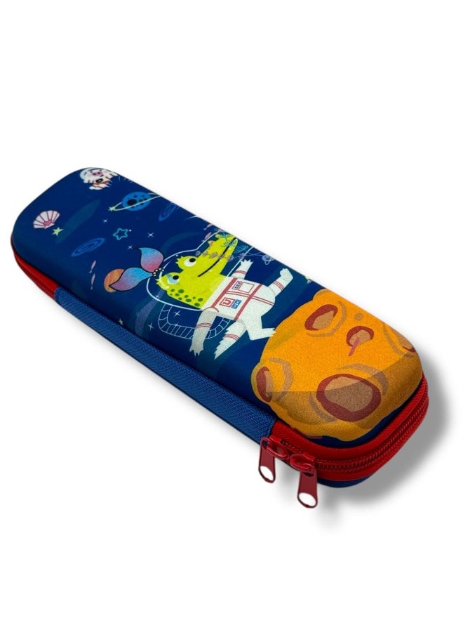 QSHOP Pencil Case 3D Cartoon Waterproof Pencil Case Large Capacity Stationery Organizer with Zipper School Supplies for Kids Boys Girls  - Image 1