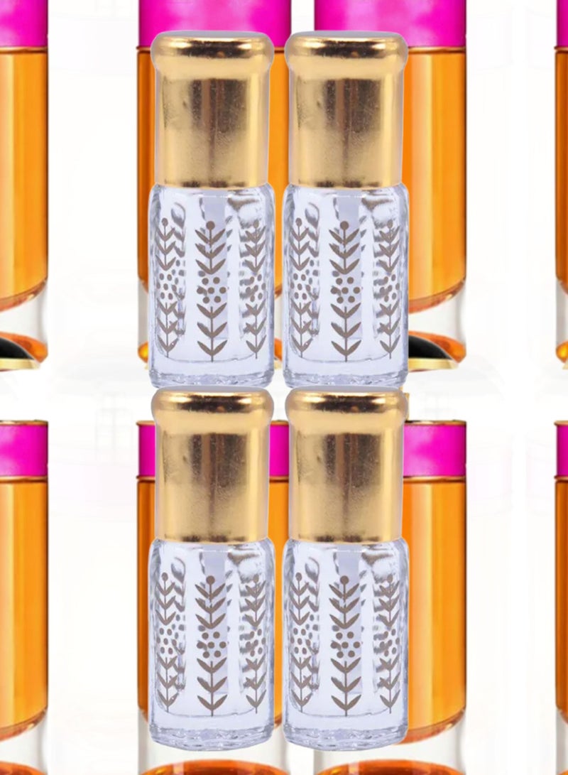 4 Pieces Candy Fragrance Perfume Oil 3 Ml