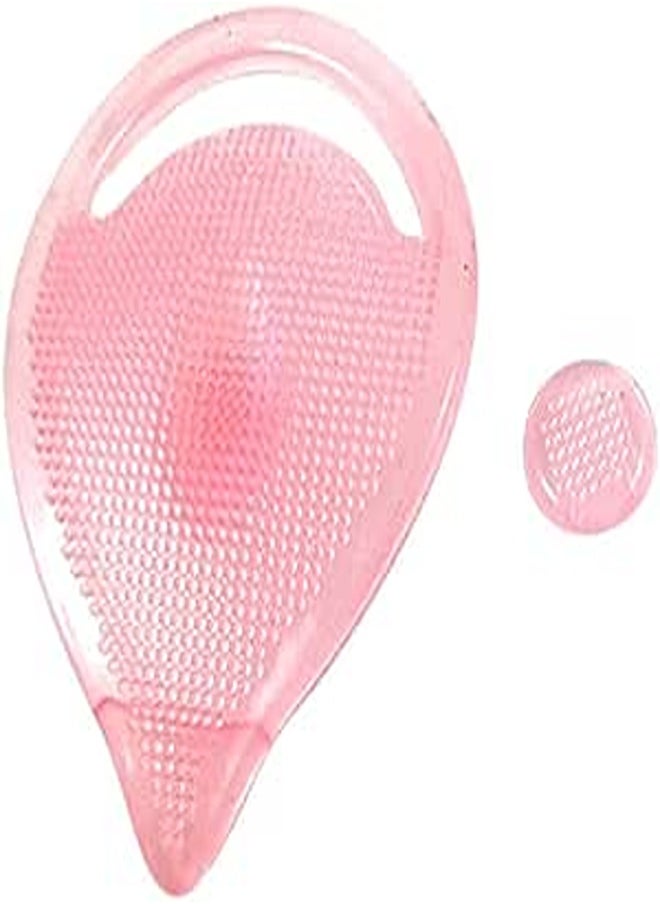 JINI Jini Silicone facial cleansing pad/scruber + free black head removal scruber 