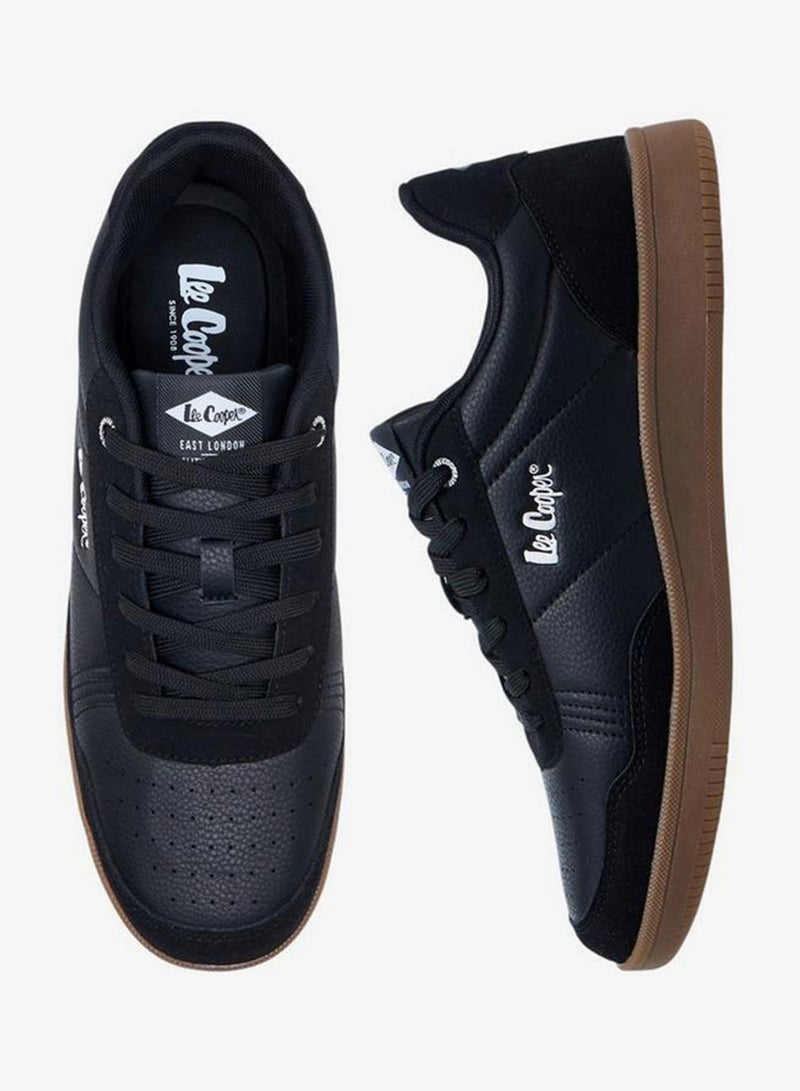 Lee Cooper Men's Panelled Lace-Up Sneakers - Image 3