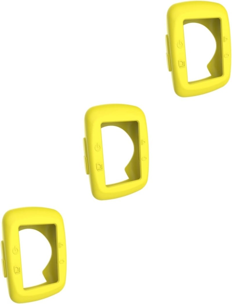 DOITOOL 3pcs Simple Smartwatch Case Durable Protective Shell for Lightweight and Easy to Install Yellow Cover for Enhanced Watch Protection and Style - Image 1