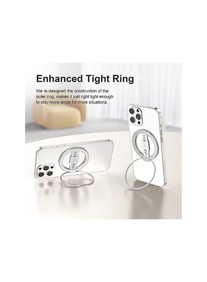 Green Tiger Magnetic Phone Grip Stand, Upgrade Finger Ring Holder, Removable Kickstand Loop, Only for iPhone 14, 13, 12 Pro/Max/Plus - Image 4