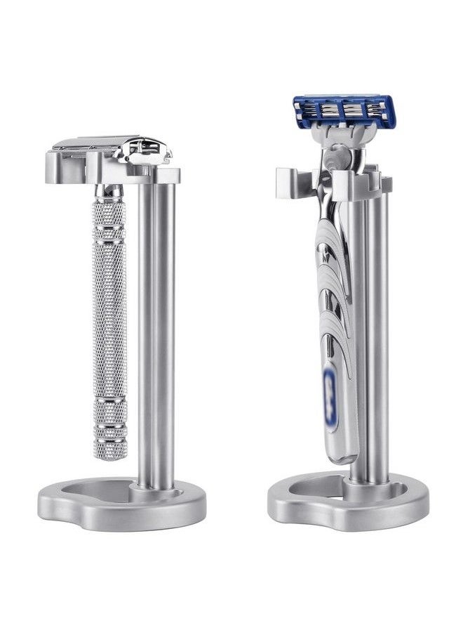 SANWA - Deluxe Razor Holder Stainless Shaving Razor Standdad Giftsboyfriend Giftshusband Gifts For Him - Image 1