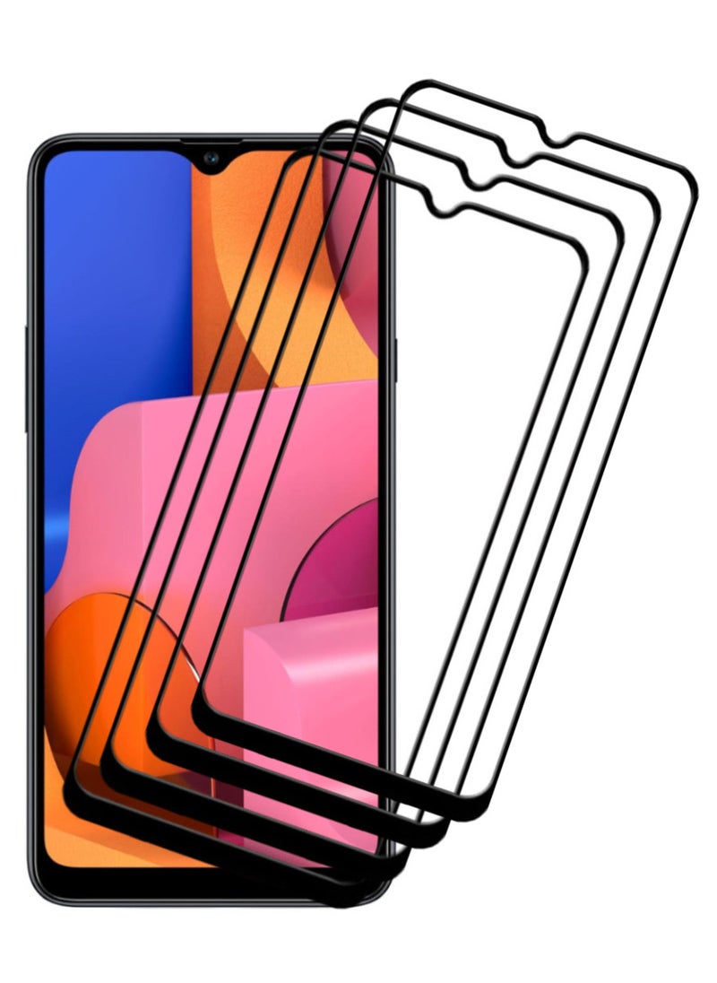 ACLIX 4 Pieces Antistatic ESD Dustproof Premium Quality High Definition Tempered Glass Screen Protector Designed For Samsung Galaxy A20s - Image 1