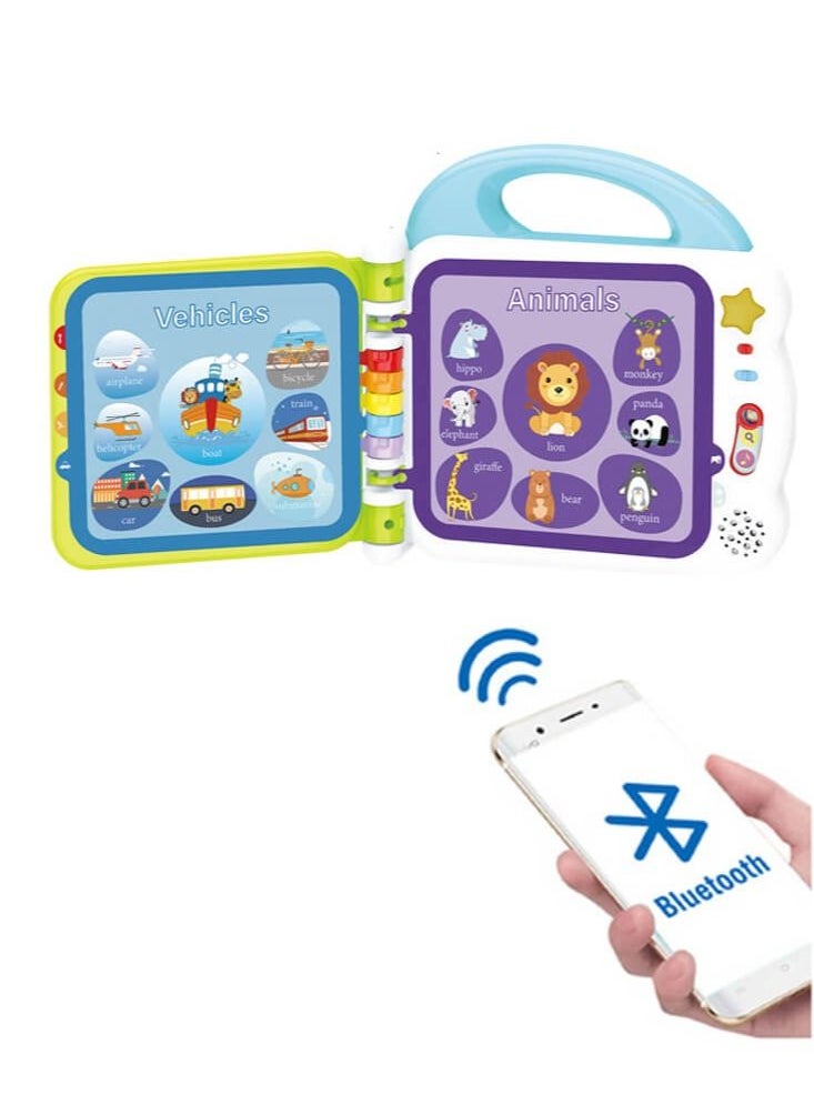 GOOTOY - Touch And Teach Words Book, English Reading Enlightenment Book, English and Chinese Early Education Learning - Image 1