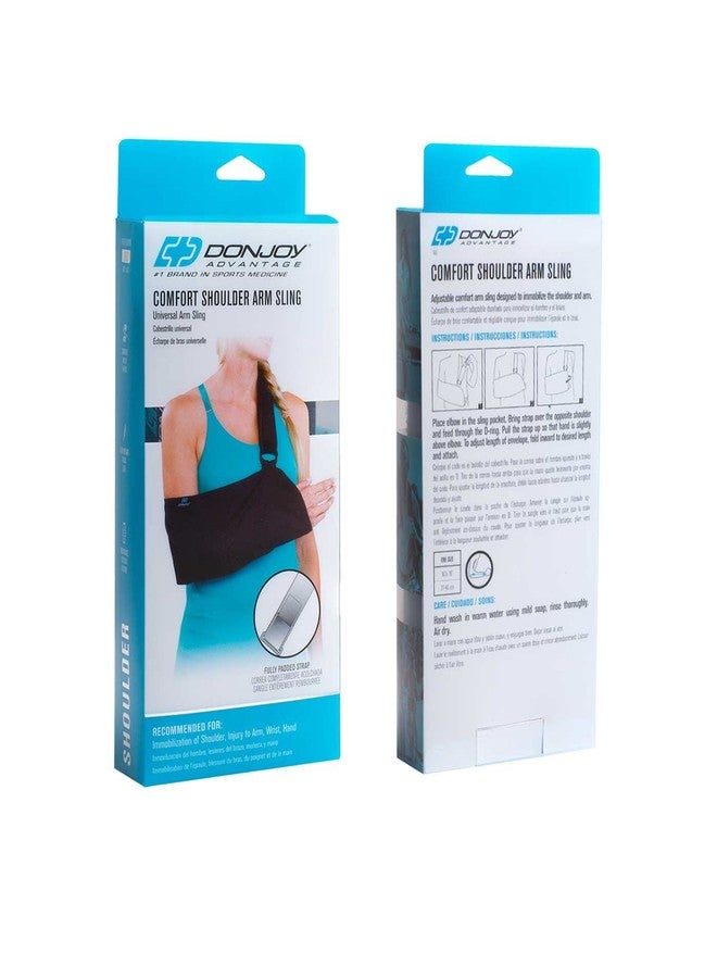 DonJoy Advantage Comfort Shoulder Arm Sling for Arm, Wrist, Hand and Shoulder Protection - Fully Padded Strap for Wellness and Fitness Users, 10.5-18", Right or Left - Image 2