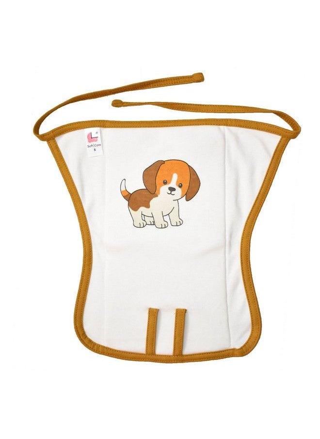 SOFTCARE - Medium Size Premium Cotton Cloth Wide Padded Reusable Nappy 4 7 Months (Pack Of 3) - Image 1