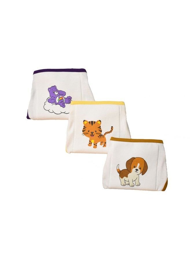 SOFTCARE - Medium Size Premium Cotton Cloth Wide Padded Reusable Nappy 4 7 Months (Pack Of 3) - Image 1