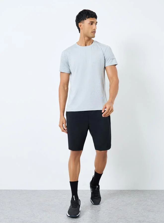 Styli Styli Solid Training Shorts with Pockets