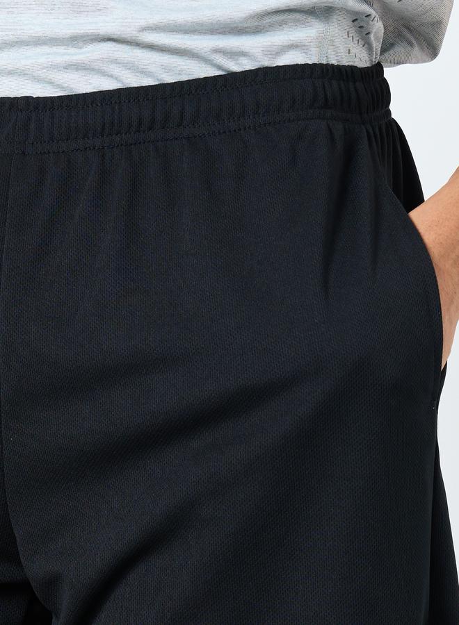 Styli Solid Training Shorts with Pockets - Image 3