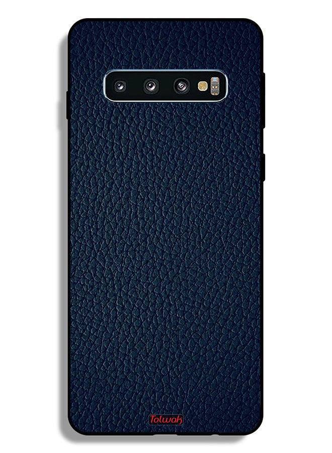 Tolwak غطاء حماية جلدي بنمط لهاتف Samsung Galaxy S10 Plus - Image 2
