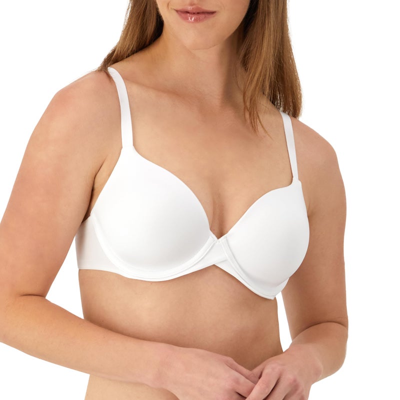 Maidenform One Fab Fit Underwire, Push-Up T-Shirt, Modern Demi, Lightly Padded Bra with Convertible Straps - Image 1