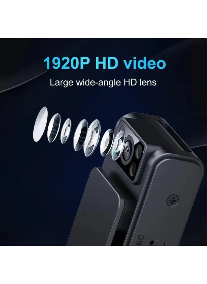 A19wifi Digital Recorder Long Battery Life Convenient Back Clip Night Vision Enforcement Camera 1080p-Color:L8 WIFI Camera 32g