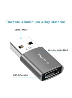 neolink NEOLINK USB C Female to USB 3.1 Male Converter Adapter 10Gbps 60W High Speed Data Transmission Compatible with MacBook Pro/ iPad Pro/ Samsung Galaxy S23/ Laptops/ iPhone/ Huawei/ Xiaomi  - Image 2