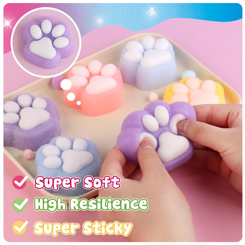 ColoPlay Taba Squishy Kit - 3.4OZ Rubber Experience Squishy Kit with Guided, Bubble Free and Faster Fully Cures - FuFu Squishy Kit with Mold - Stress Relief Entertainment - Image 4