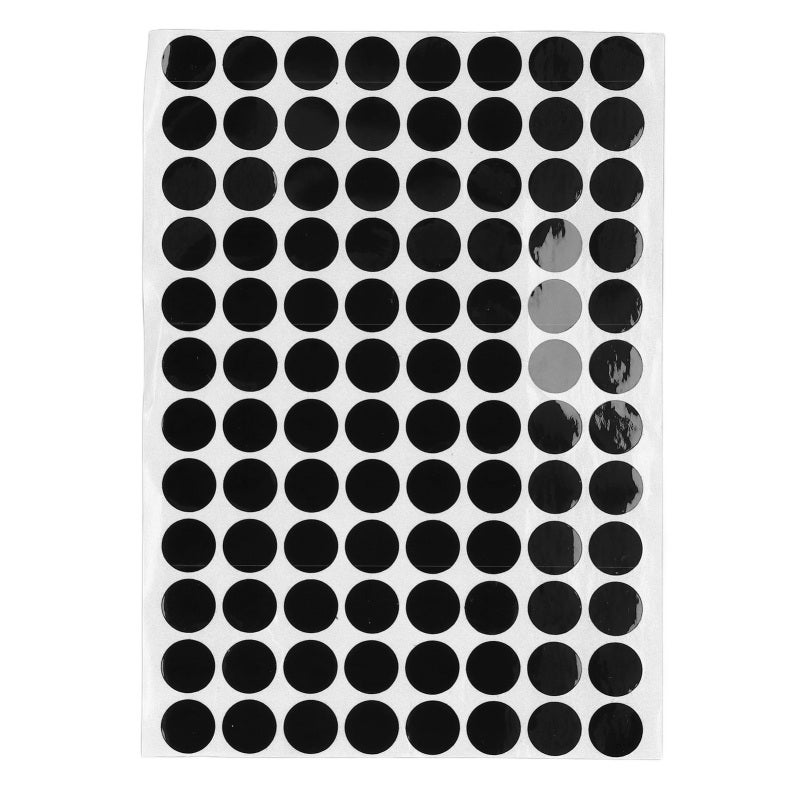 Pool Table Marker Dots 12mm Billiard Spot Sticker Pool Ball Position Marker Stickers for Billiards Practice 96pcs - Image 1
