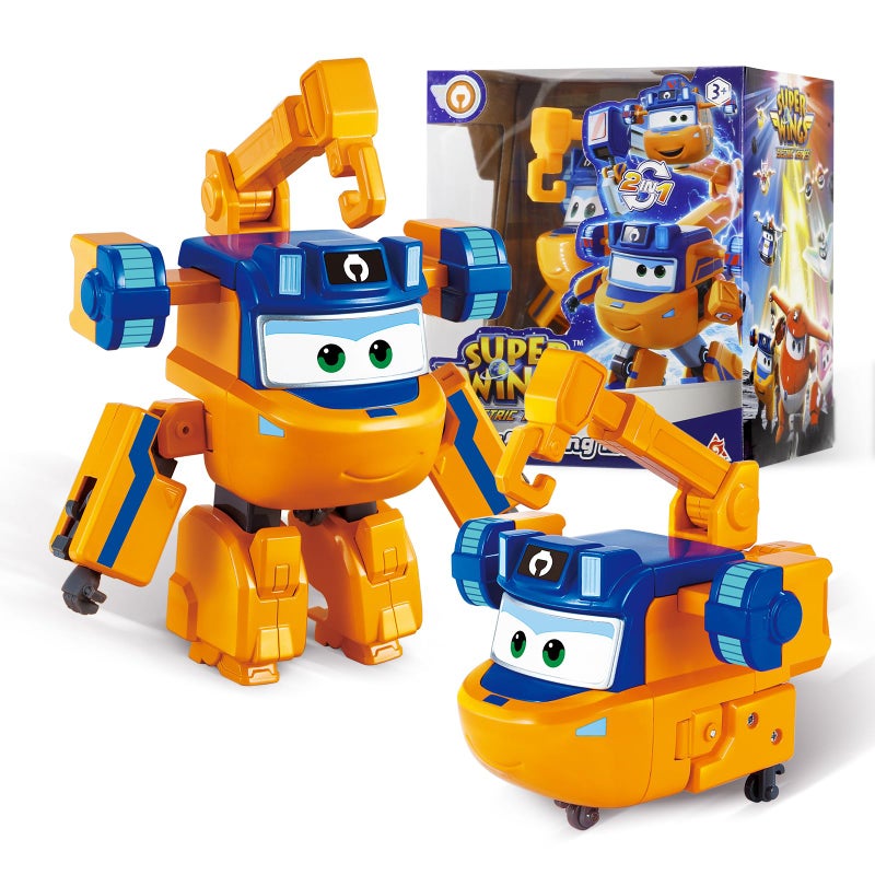 Super Wings Transformable Toys 5 in Marty Airplane Transforming Figures 2 in 1 Mode Rescue Bots Action Figure for 35 Year Old Boys Girls Fun Plane Toys for Toddlers Kids Age 3 4 5 6 7 - Image 3