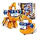 Super Wings Transformable Toys 5 in Marty Airplane Transforming Figures 2 in 1 Mode Rescue Bots Action Figure for 35 Year Old Boys Girls Fun Plane Toys for Toddlers Kids Age 3 4 5 6 7 - Image 2