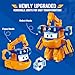 Super Wings Transformable Toys 5 in Marty Airplane Transforming Figures 2 in 1 Mode Rescue Bots Action Figure for 35 Year Old Boys Girls Fun Plane Toys for Toddlers Kids Age 3 4 5 6 7 - Image 4