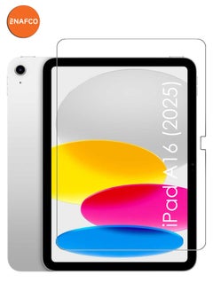 NAFCO For iPad A16 (2025) - Tempered Glass Screen Protector – High Transparency, Delicate Touch, Anti-Explosion, Smooth Arc Edges, Easy Installation, Screen Protector for iPad A16 (2025)  - Image 1