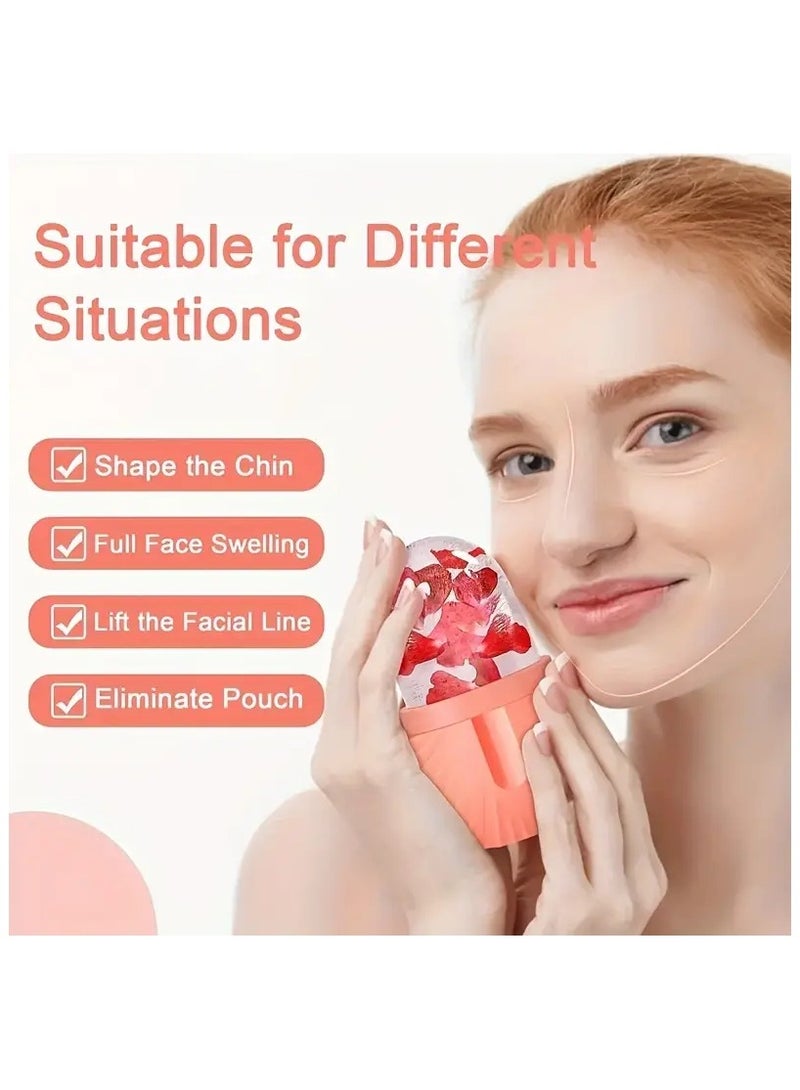 Generic Face Ice Roller & Face Massager Facial Beauty Skin Care Tools For Face Eyes Remove Fine Lines Shrink Pores Reduce Acne and Lubricate Skin - Image 2