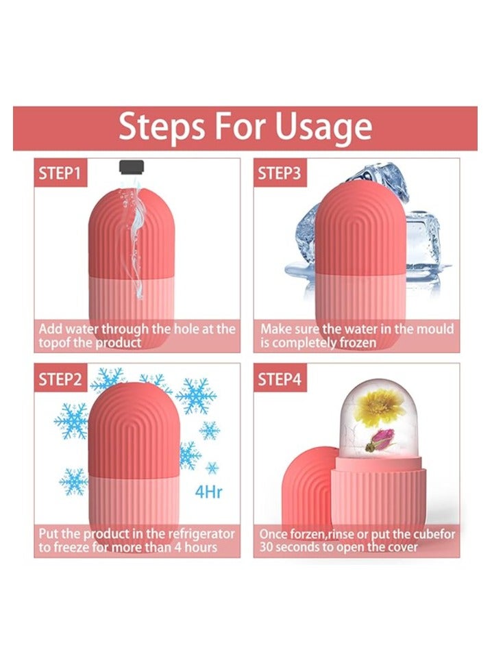 Generic Face Ice Roller & Face Massager Facial Beauty Skin Care Tools For Face Eyes Remove Fine Lines Shrink Pores Reduce Acne and Lubricate Skin - Image 5