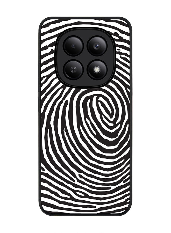 For Xiaomi Redmi Note 15 4G Case,Slim fit Camera Protection, Shockproof Thin Phone cover  - Finger Prints