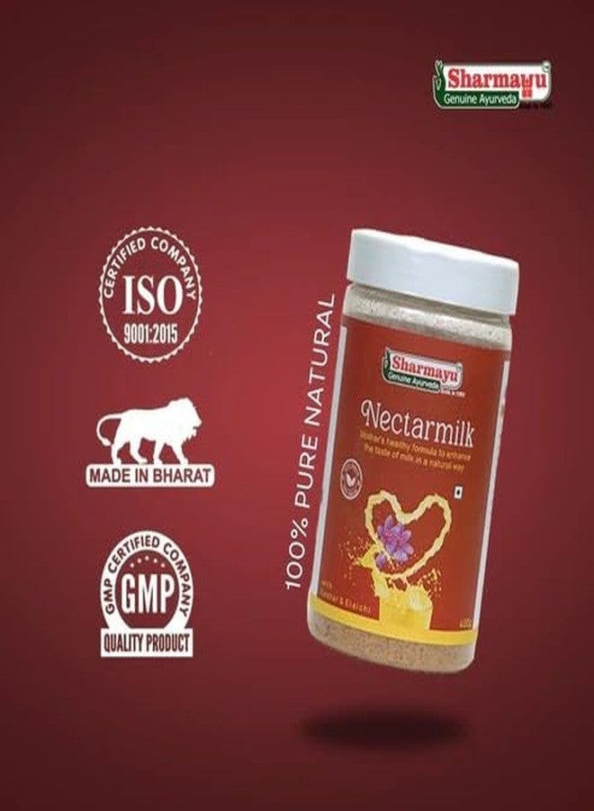 Sharmayu Nectar Milk Powder | Ayurvedic Herbal Supplement -400g - Image 3