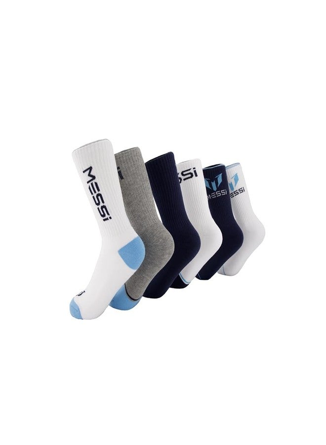 ميسي جوارب ميسي للأولاد، عبوة من 6 جوارب، ناعمة ومطاطية، مريحة - Image 3
