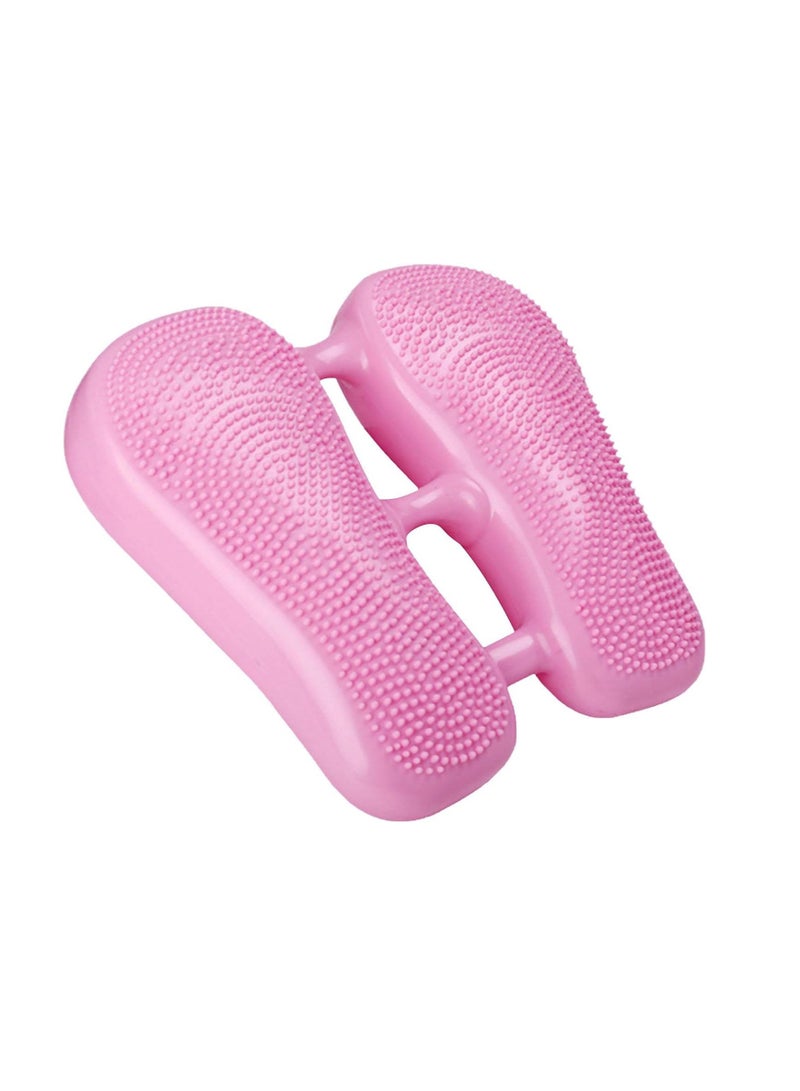 Generic Mini Stepper, Inflatable Steppers for Exercise u0026 Fitness, Under Desk, Portable, Folding Foot Peddle Exerciser, Standing Balance Cushion with Massage Points, Physiotherapy Leg  - Image 1