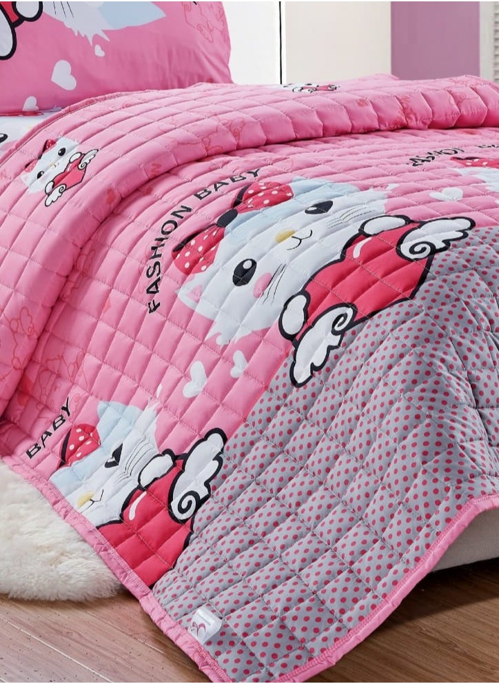 Moon Compressed bed comforter set consisting of 3 pieces, children's drawings  - Image 2