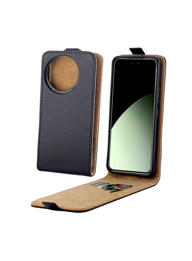 The Bros Case For Xiaomi 14 Civi / Civi 4 Pro 4G Vertical Flip Leather Phone Case with Card Slot