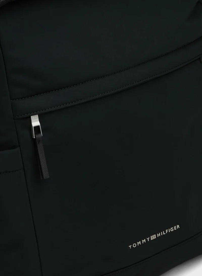 TOMMY HILFIGER Logo Signature Rolltop Backpack