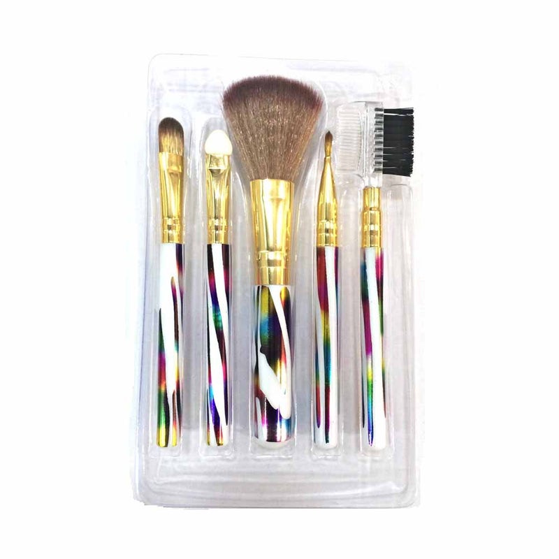 Color Fever Makeup Brush Set Rainbow 200g - Image 2