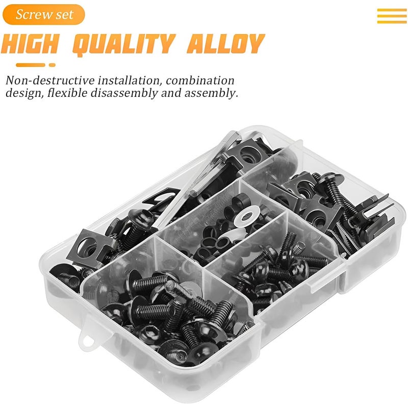 AICEL 177 Pcs Motorcycle Fairing Bolt Kit - Image 4