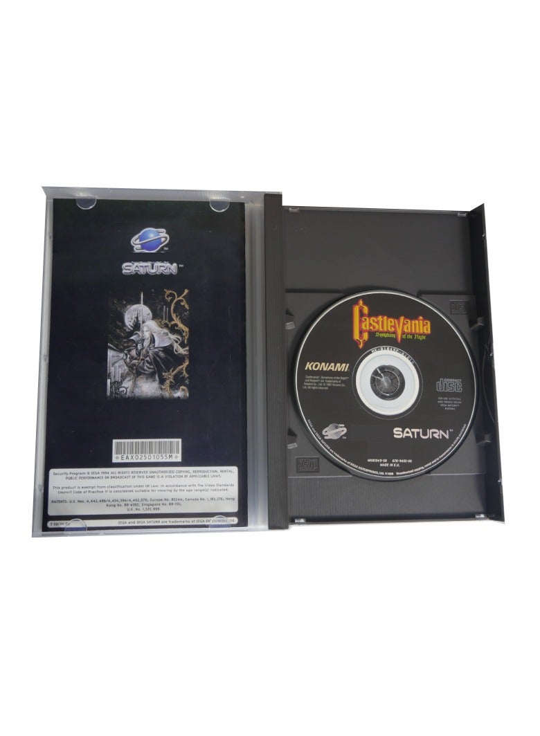 Saturn Copy Disc Game Castlevania Symphony of the Night Unlock Console Game Optical Drive Retro Video Direct Reading Game