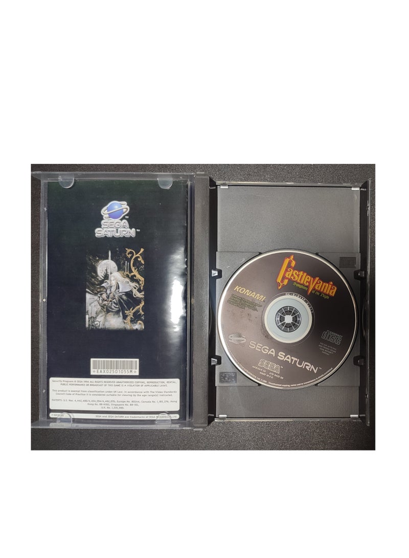 Saturn Copy Disc Game Castlevania Symphony of the Night Unlock Console Game Optical Drive Retro Video Direct Reading Game