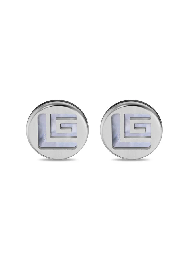 غاي لاروش Thibault Silver Cufflinks for Men