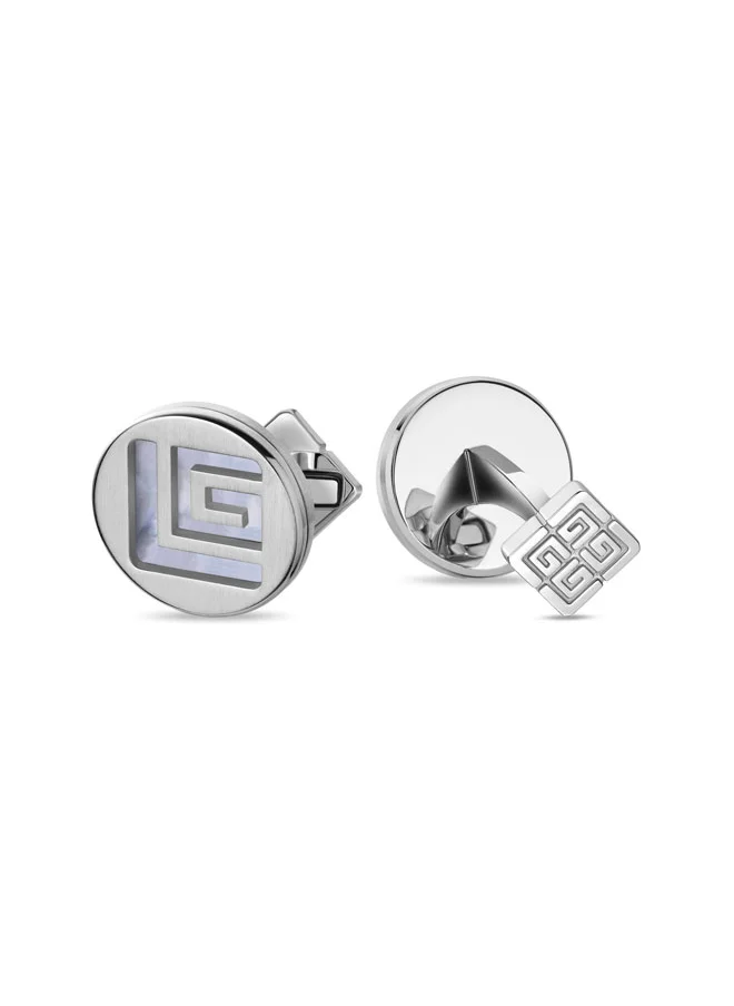 غاي لاروش Thibault Silver Cufflinks for Men