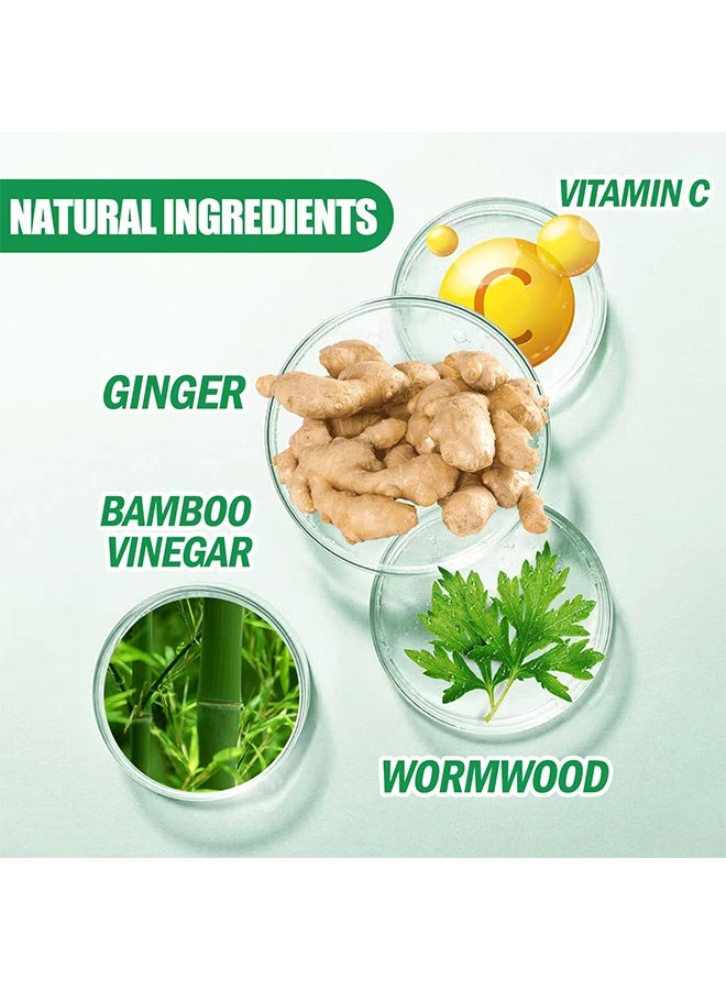 HailiCare 12 Pcs Wormwood Patch, Herbal Foot Therapy Patch Foot Pain Relief PatchLong-Lasting of Muscle and Joint Pain Herbal Patches Combo,Can Effectively Dispel The Body Moisture And Grease - Image 5