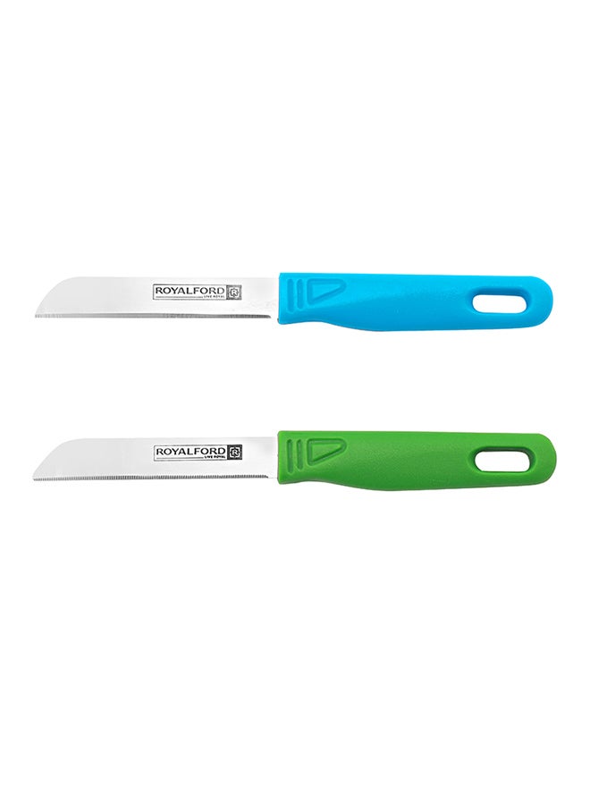 Royalford 12-Piece Knife Set Multicolour - Image 3