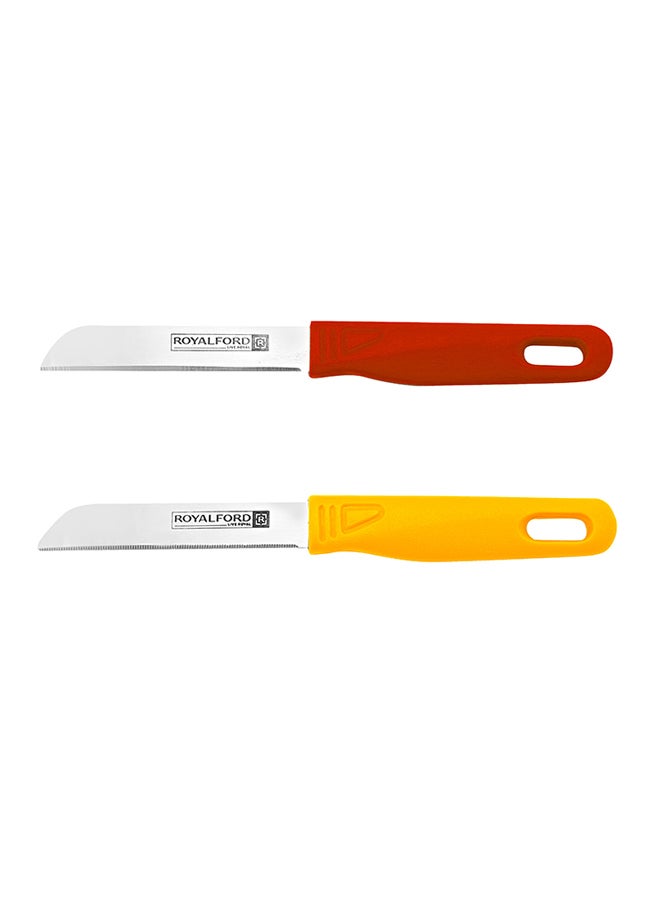 Royalford 12-Piece Knife Set Multicolour - Image 4