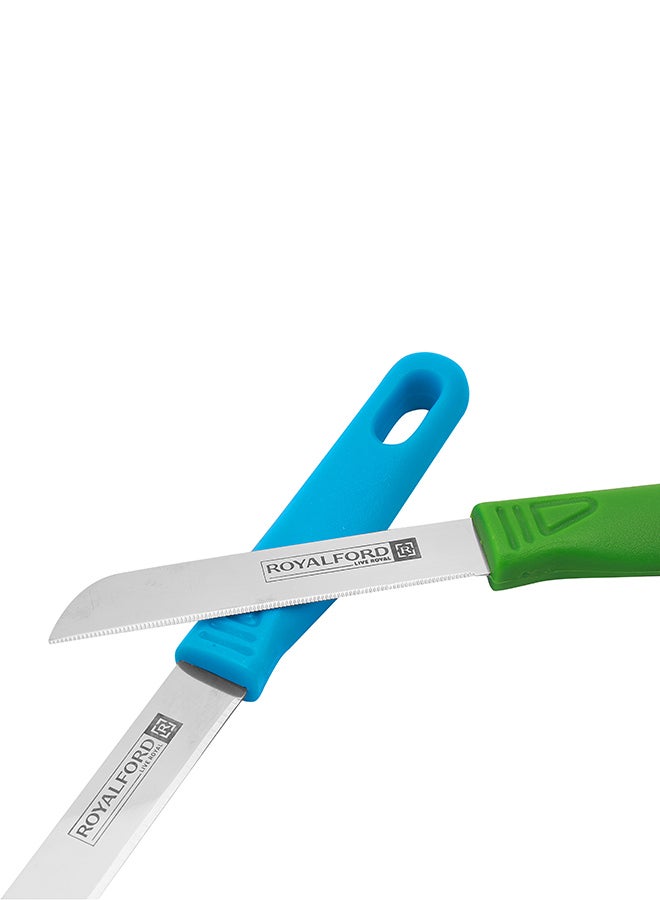 Royalford 12-Piece Knife Set Multicolour - Image 5