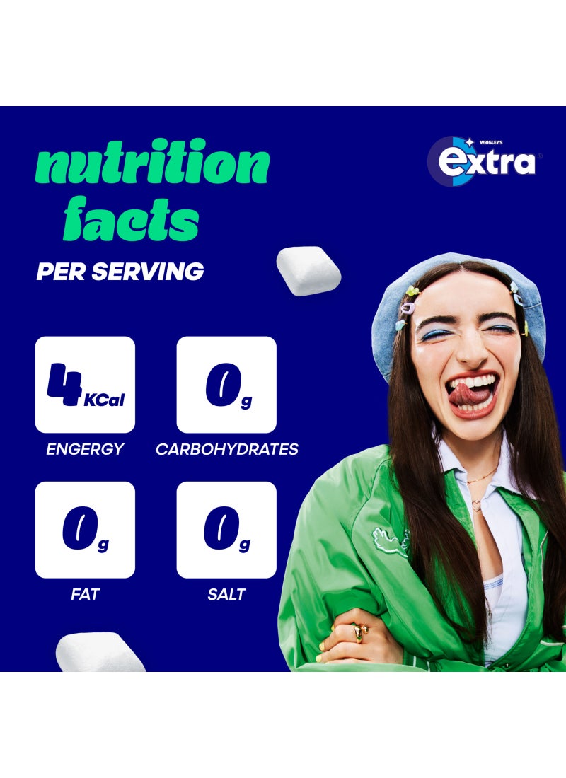 Extra Peppermint Mega Sugarfree Chewing Gum 51.5g - Image 2