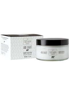 Scottish Fine Soaps Scottish Fine Soaps Au Lait for Women Body Butter, 7.0 Ounce 