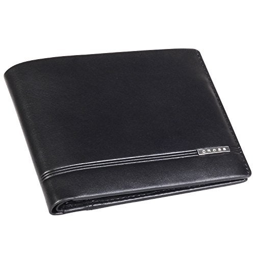 Cross Mens Leather Bifold Wallet with Removable Credit Card Case (Black) - Image 3