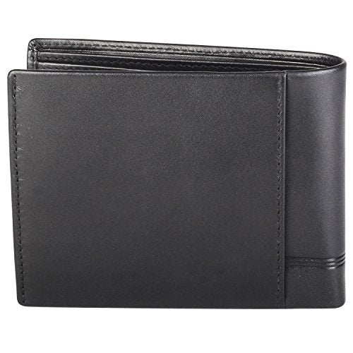 Cross Mens Leather Bifold Wallet with Removable Credit Card Case (Black) - Image 5